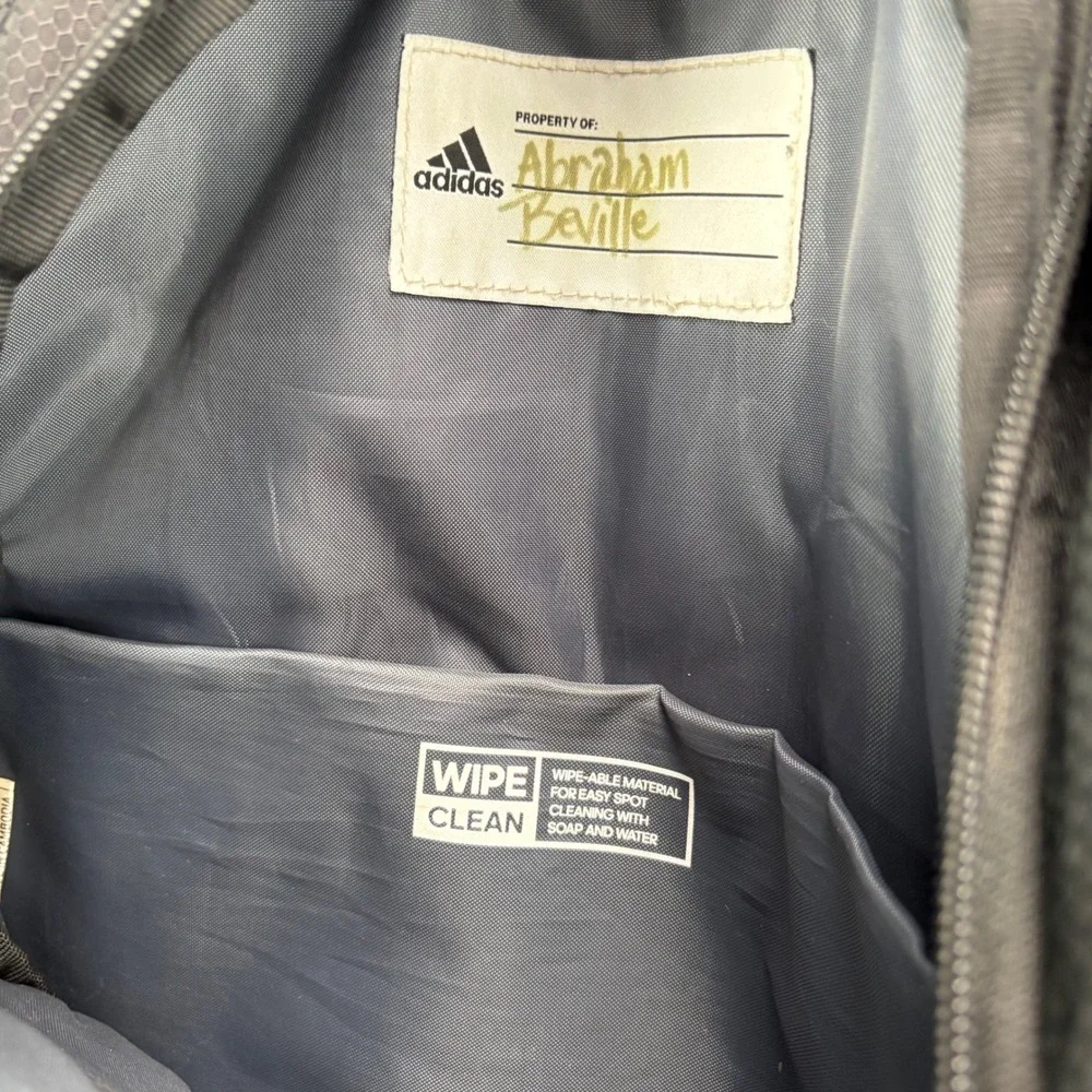 Adidas LoadSpring Black Backpack‎ 979121-A Multi-Pocket School Travel Bag 03/21